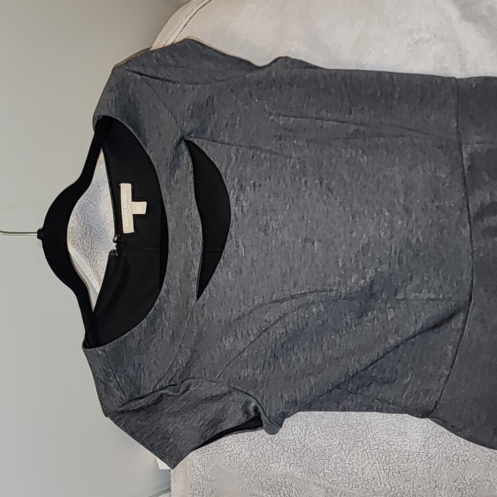 Banana Republic Gray Sheath Dress